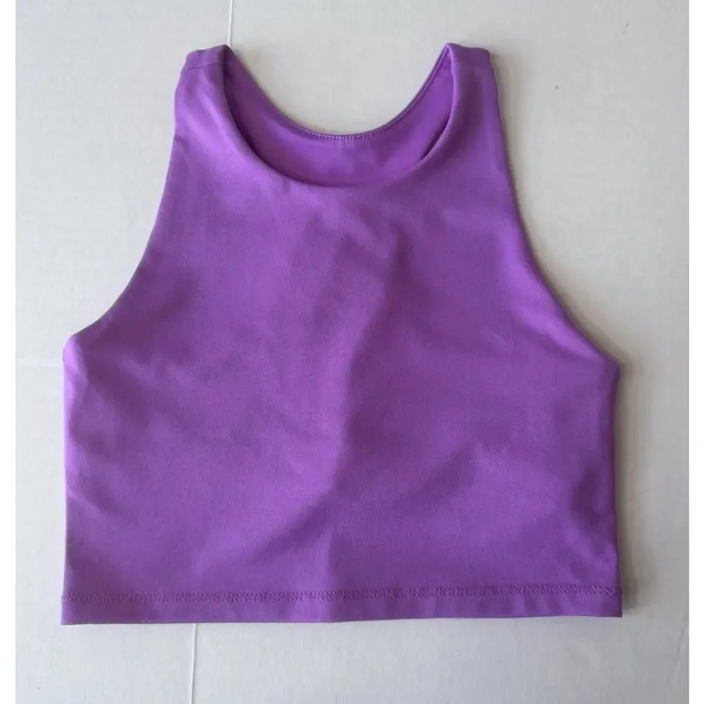 Athleta Girl Old Navy Size M 8-10 Cropped Tank Tops Sports Bra Lot of 3